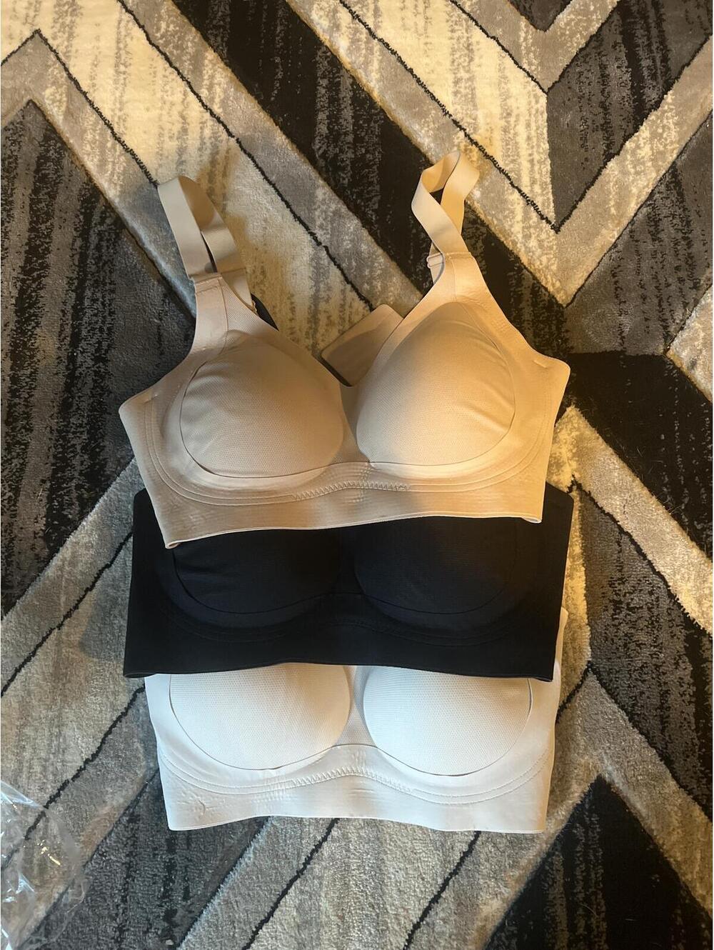 Women's 3-Pack Wireless Jelly Bras Full Coverage Seamless